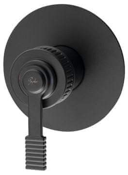 SAPHO VERSI ugradbena tuš-miješalica, 1 izlaz, mat crna