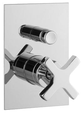 SAPHO TRAX ugrađena tuš-miješalica, 2 izlaza, kromirana završna obrada