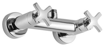 SAPHO TRAX zidna miješalica za tuš stup, kromirana