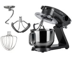 Manta Lovio LVSTM03P ChefMaster multipraktik, 6,5 l, nehrđajući čelik, 1800 W, titanijsko siva + pribor