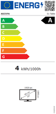 Arzopa S1 Table prijenosni monitor 40 cm (15,6"), FHD, IPS, 60 Hz, mHDMI, USB-C, zvučnici (1001001041)