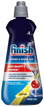 Finish Sredstvo za ispiranje i sjaj s mirisom limuna, 400 ml