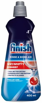 Finish Rinse & Shine Aid sredstvo za ispiranje i sjaj, 400 ml