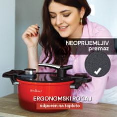 Rosmarino lonac za kuhanje pod tlakom, 3,2 l, 24 cm