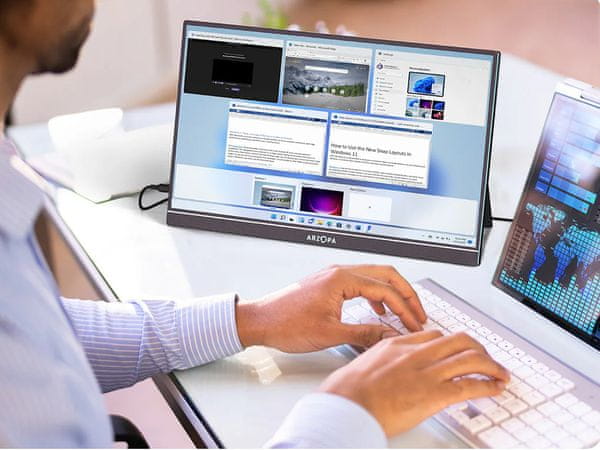 Veliki zaslon za posao i zabavu