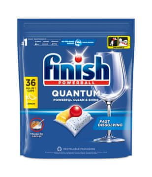 Finish Quantum Lemon kapsule za perilicu posuđa, 36