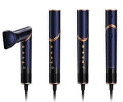 Manta Lovio LVHS001 AirStyle 8u1 stilizator za kosu, 3 brzine, 4 temperature, 1400 W, tamnoplava + pribor