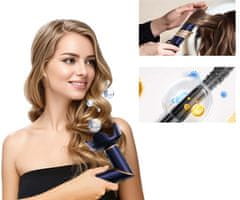 Manta Lovio LVHS001 AirStyle 8u1 stilizator za kosu, 3 brzine, 4 temperature, 1400 W, tamnoplava + pribor