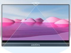 Arzopa Prijenosni monitor A1 40 cm (15,6"), FHD, IPS, 60 Hz, mHDMI, USB-C, zvučnici (1001001206)