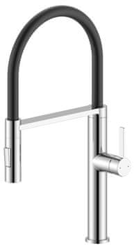 SAPHO Kuhinjska slavina SAPHO ATON s izvlačivom tušem, kromirana