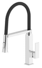 SAPHO MAYA Kuhinjska Stajaća Miješalica sa Izvlačivom Ručkom, Kromirana