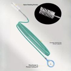 JOIRIDE® Fleksibilna četka za čišćenje odvoda 3 m (2 kom), najlon + čelik | D2RAINOVA