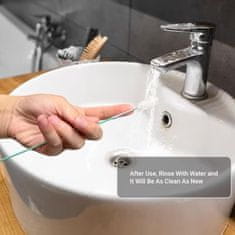 JOIRIDE® Fleksibilna četka za čišćenje odvoda 3 m (2 kom), najlon + čelik | D2RAINOVA