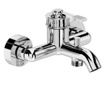 SAPHO VERSI zidna tuš baterija, kromirana završna obrada