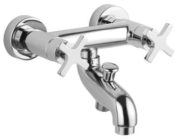 SAPHO TRAX zidna kada miješalica, kromirana završna obrada
