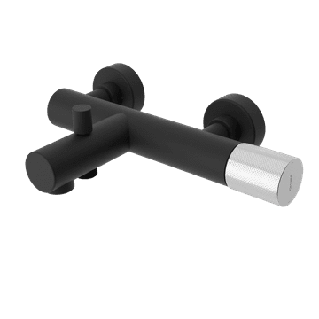 SAPHO ULTRATAP Zidna Kupaonska Mješalica, Mat Crna/Chrome