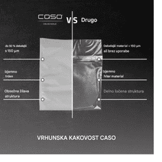 CASO Komplet folij 5 16 × 23 cm, 20 × 30 cm, 30 × 40 cm