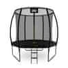 Aga SPORT EXCLUSIVE Trampolin 250 cm Crna + zaštitna mreža + ljestve
