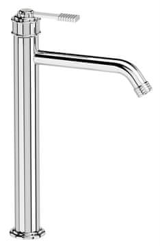 SAPHO VERSI Visoka Slavina za Umivaonik s Produženom Izljevnom Cijevi, Kromirana, SAPHO