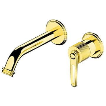 SAPHO BEBÉ Zidna Slavina za Umivaonik, Zlatna, Podžbukna Instalacija