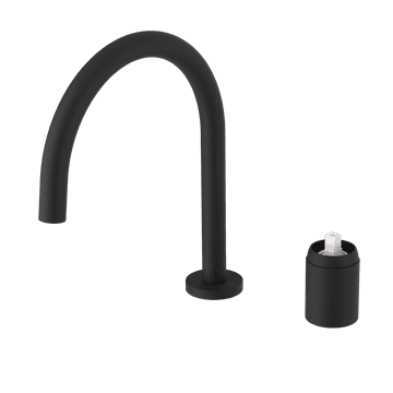 SAPHO ULTRAMIX dvostruki crni mat slavine za kupaonicu