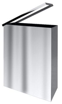 SAPHO Zidni Koš za Otpad 25L, Matirani Nehrđajući Čelik