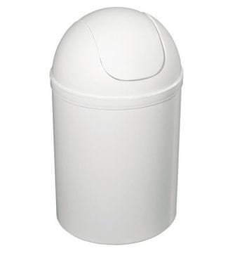 AQUALINE Bijela Plastična Okretna Kanta za Otpad 5l - AQUALINE