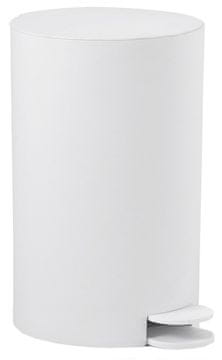 Gedy SHARON Bijela ABS Plastična Pedalna Košara za Otpad od 3L