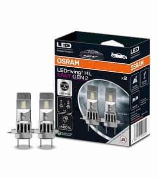 Osram SET LED ŽARULJA H7 LEDriving HL EASY gen2 64210DWESY2-2HB 12V PX26d 2HB