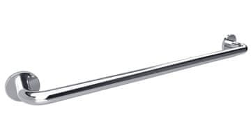 SAPHO Ravna ručka za pomoć pri invaliditetu, nehrđajući čelik, 800mm, sjajni završetak