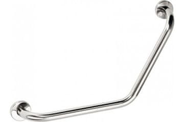 SAPHO SAPHO Zakrivljena Polirana Inox Ručka 120° 660x400 mm