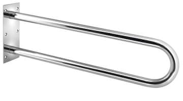 SAPHO SAPHO U-oblik Inox Ručka za Podršku 600mm - Sjajna Nerez Čelik
