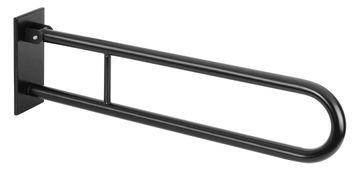 SAPHO Sklopiva Ručka za Osobe s Invaliditetom 813mm Crna Mat – SAPHO