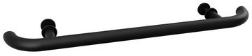 SAPHO Crna Mat Okrugla Ručka za Vrata 700mm - SAPHO