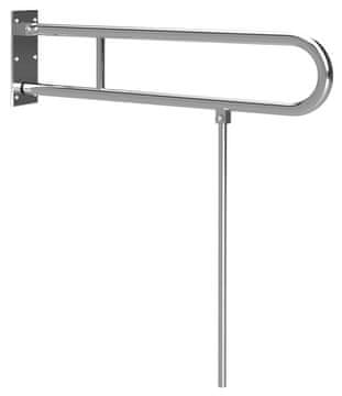 SAPHO Sklopiva Rukohvat s Osnovicom, Inox, 813mm - SAPHO