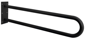 SAPHO SAPHO Mat Crna Potporna Ruka U Obliku, Nehrđajući Čelik, 600mm