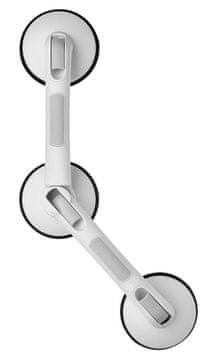 Ridder RIDDER Adjustabilna Ručka za Tuširanje s Prilagodljivim Kutom, Bijela, 595x125x70 mm