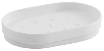 Gedy Postavljena Bijela Posuda za Sapun SHARON 123x21x82 mm, Plastična, Gedylux