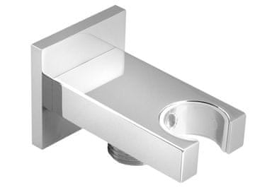 SAPHO Kromirani fiksni kvadratni držač za tuš, zidna montaža, SAPHO