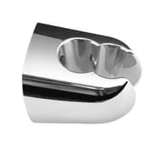 AQUALINE Držač za tuš AQUALINE, okrugli, fiksni, dvostruki, ABS/ krom završetak