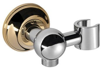 SAPHO ANTEA Držač za Tuš s Izljevom, Krom/Zlato, Retro Stil