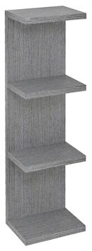 SAPHO RIWA Otvorena polica 20x70x15 cm, srebrni hrast