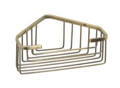 Gedy Pametna kutna polica za tuš, brončana, 20x8x15 cm, GEDY SMART