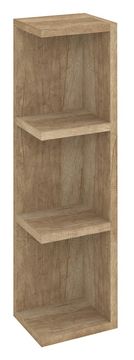 SAPHO RIWA Otvorena Zidna Polica 20x70x15cm, Lijevo/Desno, Hrast Alabama