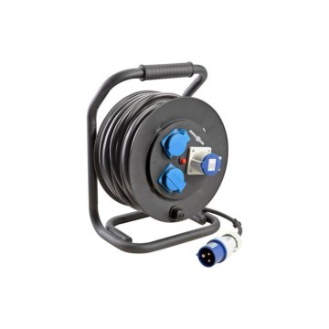 Brunner Bubnjevi Guma (3 x 2,5 mm) 25 m – CEE + 4 Schuko