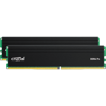 Crucial Pro 32GB Kit (2x16GB) DDR4-3200 DIMM PC4-25600 CL22, 1.2V