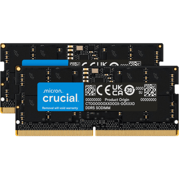 Crucial Kritična 32GB Kit (2x16GB) DDR5-5600 SODIMM CL46, 1.1V