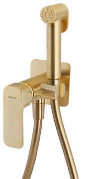 SAPHO SPY Ugradbena Baterija za Bide s Stop Ručkom, Mat Zlatna