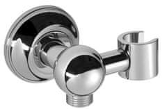 SAPHO ANTEA Zidni Nosač za Tuš s Izlazom, Kromirana Retro Mjed