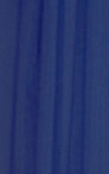 AQUALINE Vinilna Plava Tuš Zavjesa 180x200 cm s Kukama - Vodootporna i Ojačana